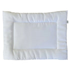 Antiallergén lapos gyerekpárna - fehér csíkos steppelt