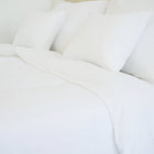 Krepp párna-, paplanhuzat – 100% Pamut – Fehér - áthajtós - 130 gr/m2