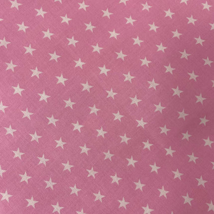 Ovis ágyneműhuzat - Pamut 2 db -os - Rózsaszín csillagos
