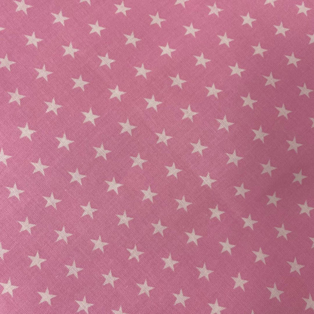 Ovis ágyneműhuzat - Pamut 2 db -os - Rózsaszín csillagos