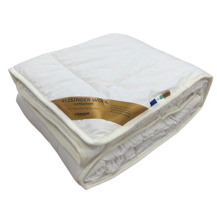 Fehér - Gyapjú 4 évszak paplan - 140x200 cm