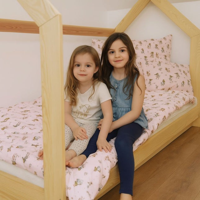 Pamut ágyneműhuzat garnitúra - 3 db-os - Királylányos