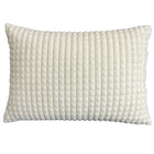 Krém díszpárna - 35x55 cm