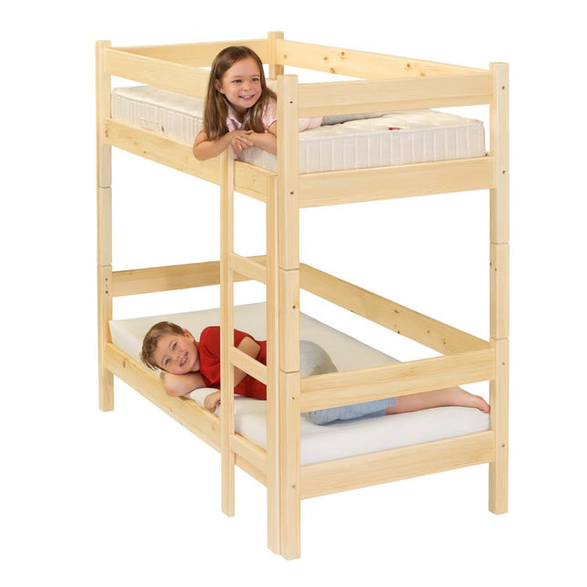 Duo - Fenyő emeletes ágykeret (szétszedhető)