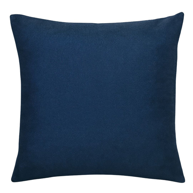 Sötétkék díszpárna - betéttel - 45x45 cm