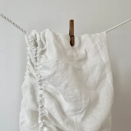 Gyerek fehér gumis lepedő - 135 g/m2