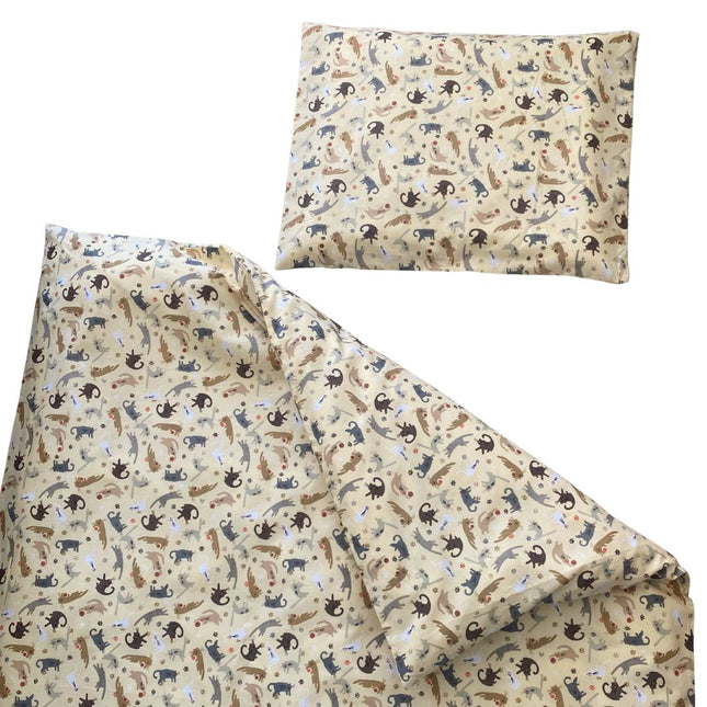 Ovis ágyneműhuzat - Pamut 2 db -os - Macskás