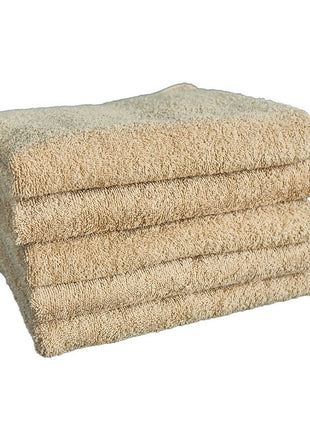Szállodai Frottír Törölköző – Bézs – 100% Pamut – 450 g/m²