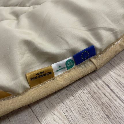 Álomszép - Gyapjú 4 évszak paplan - szegőszalaggal díszített - 140x200 cm