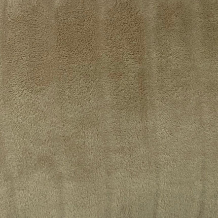 Barna szőrös díszpárna - betéttel - 45x65 cm