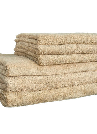 Szállodai Frottír Törölköző – Bézs – 100% Pamut – 450 g/m²