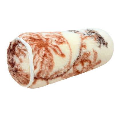 Gyapjú henger párna - mintás 520 gr/m2