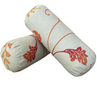 Bézs ágas - hengerpárna 2 db