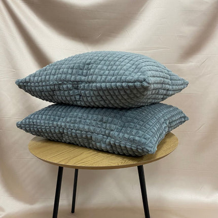 Szürke díszpárna - 45x55 cm