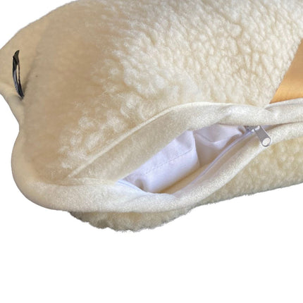 Gyapjú kispárna kétoldalas 600 gr/m2 - 40x50 cm