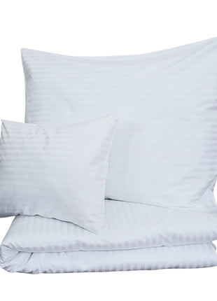Hotel damaszt szatén csíkos ágyneműhuzat garnitúra – 100% pamut – 10 mm csíkozás - 140 g/m²