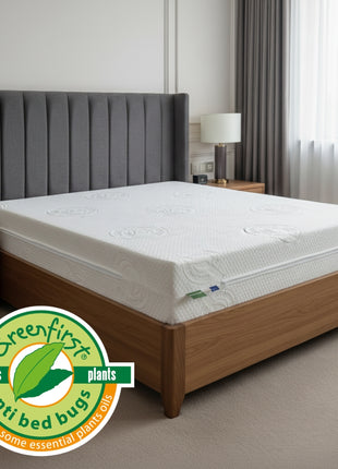 Czingerhome GREENFIRST® Anti Bed Bug - Matrachuzat cipzáras, levehető (ágyi poloska ellen)