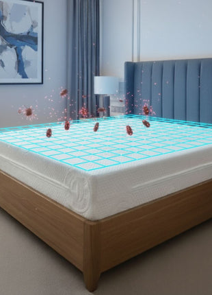 Czingerhome GREENFIRST® Anti Bed Bug - Matrachuzat cipzáras, levehető (ágyi poloska ellen)