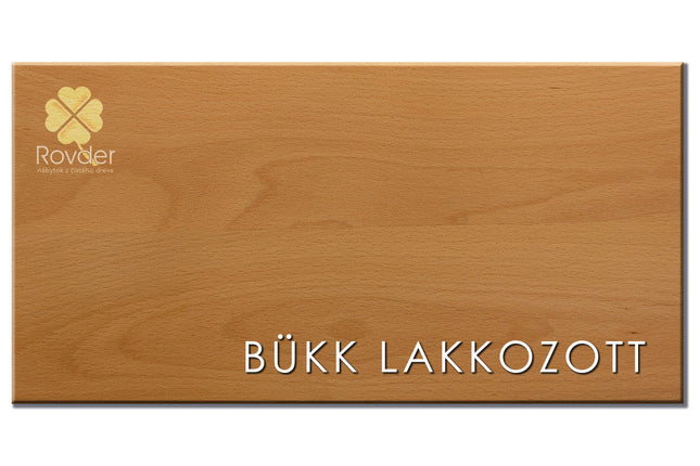 Luxus Ela bükk sarokágy támasztóval és tárolóhellyel