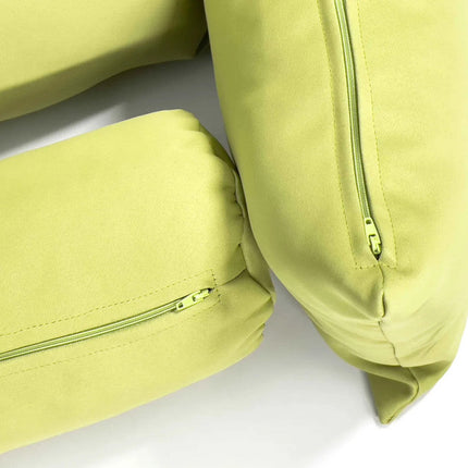 Díszpárna - 3 db-os párnaszett, betéttel - cipzáros - BLACK OUT