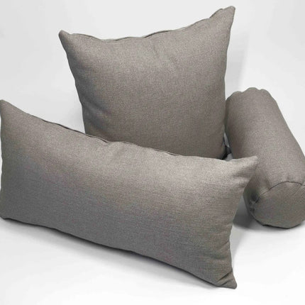 Díszpárna betéttel - cipzáros - Szürkésbarna