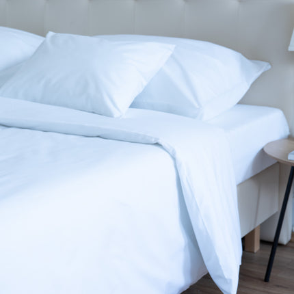 Hotel 100% pamutvászon ágyneműhuzat garnitúra - áthajtós - 3 db-os szett - 146 gr/m2