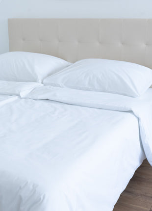 Hotel 100% pamutvászon ágyneműhuzat garnitúra - áthajtós - 2 db-os szett - 146 gr/m2