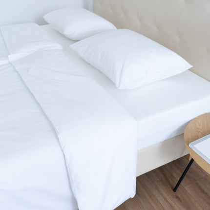 Hotel 100% pamutvászon ágyneműhuzat garnitúra - áthajtós - 2 db-os szett - 146 gr/m2