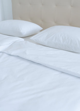 Hotel 100% pamutvászon ágyneműhuzat garnitúra - áthajtós - 2 db-os szett - 146 gr/m2