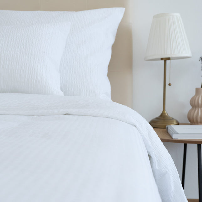 Krepp 100% pamut ágyneműhuzat garnitúra - áthajtós - 3 db-os szett - 130 gr/m2