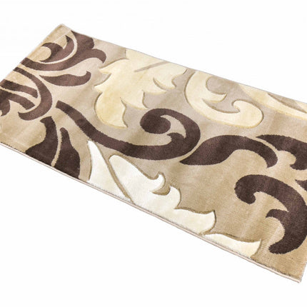 Barna-Bézs mintás futószőnyeg