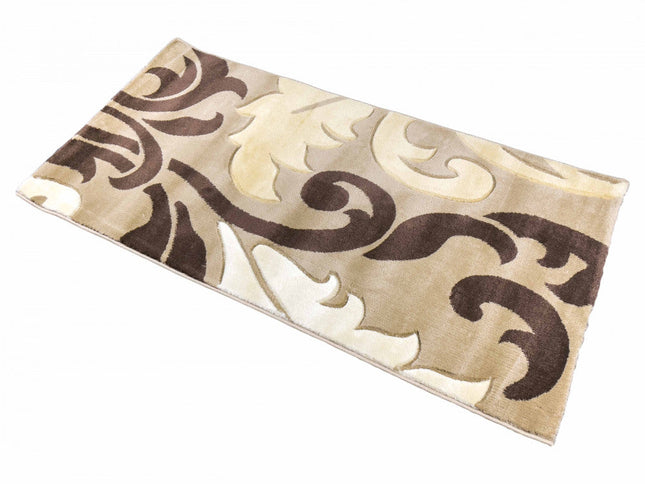 Barna-Bézs mintás futószőnyeg