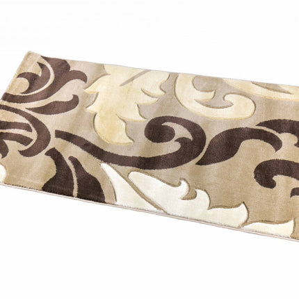 Barna-Bézs mintás futószőnyeg