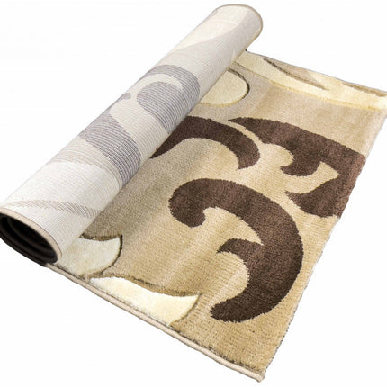 Barna-Bézs mintás futószőnyeg