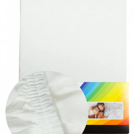 Fehér Gumis Lepedő - 135 g/m2 - csomagos