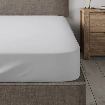 Jersey - Gumis lepedő - Fehér - Prémium minőség! - 150 g/m2 - csomagos