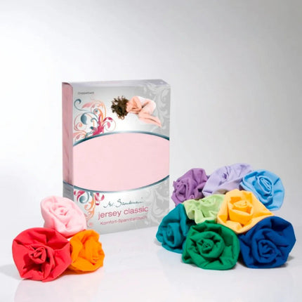 Jersey - Gumis lepedő - Cappuccino - Prémium minőség! - 150 gr/m2