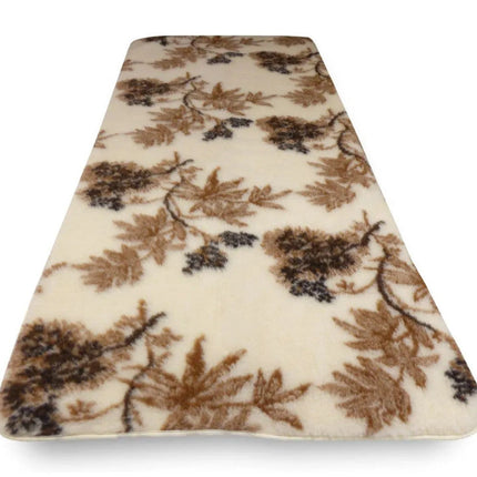 Gyapjú alsó takaró (derékalj) mintás kétoldalas - 520 gr/m2-90x200 cm