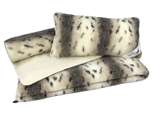 Merino 3 db-os gyapjú garnitúra - Hiúz mintás - Euro 550 gr/m2