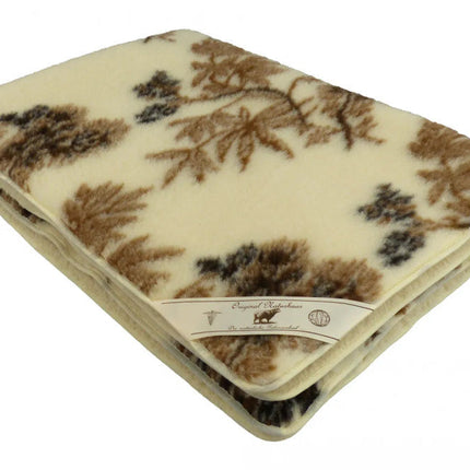 Gyapjú takaró mintás kétoldalas - 520 gr/m2