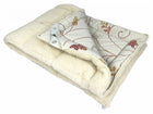 Merino Gyapjú-pamut téli paplan - Bézs/leveles