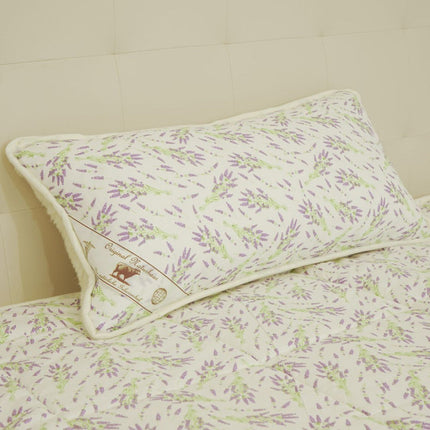 Gyapjú-pamut nyári garnitúra (2 részes) - Levendulás