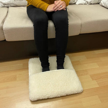 Gyapjú lábmelegítő - 42x42 cm - nagy