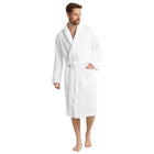 Hotel köntös fehér frottír sálgalléros - Prémium minőség! - 450 gr/m2 - csomagos