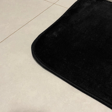 Fekete fürdőszobaszőnyeg szett - 2 db-os - 50x80, 40x50 cm