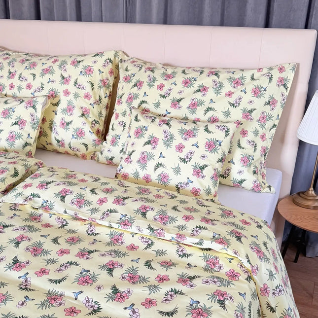 Pamut ágyneműhuzat garnitúra - Botanikus nyugalom