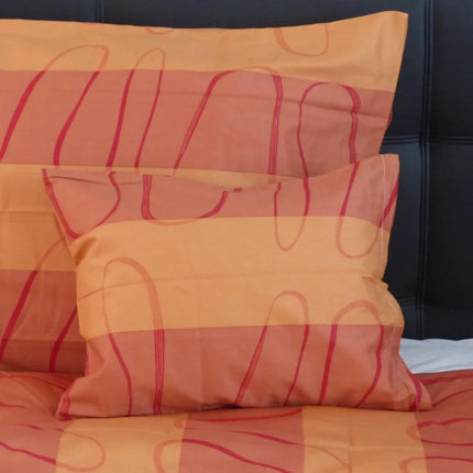 Szatén párnahuzat - Narancs