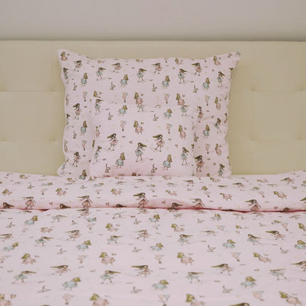 Pamut kispárnahuzat - Királylányos