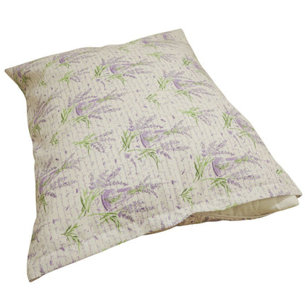 Pamut kispárnahuzat - Levendula mintás