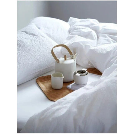 Krepp párnahuzat - 100% Pamut - Fehér - áthajtós - 130 gr/m2